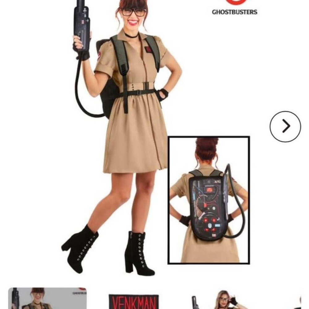 Ghostbusters Costume Dress with Proton Pack👻